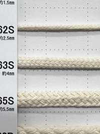 C163S Natural Material Cord PART1 C163S Round Cord 4.0mm[Ribbon Tape Cord] Cordon Sub Photo