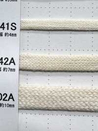 C442A Natural Material Cord PART1 C442A Bag Cord 7.0mm[Ribbon Tape Cord] Cordon Sub Photo