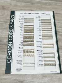 KNF5 Natural Material Cord PART2 Kenaf 5 Bag Cord 9.0mm[Ribbon Tape Cord] Cordon Sub Photo
