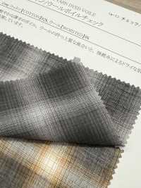 14422 60 Single Thread Cotton/Wool Voile Check[Textile / Fabric] SUNWELL Sub Photo