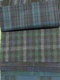 INDIA-312 Indigo-dyed Madras Twill[Textile / Fabric] ARINOBE Sub Photo