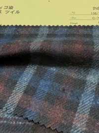 INDIA-312 Indigo-dyed Madras Twill[Textile / Fabric] ARINOBE Sub Photo