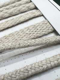 CL6 Natural Material Cord PART 2 Linen 6 Round Cord With Core 3.5mm[Ribbon Tape Cord] Cordon Sub Photo