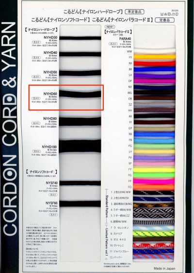 NYHD60 Nylon Hard Rope 6 Mm With Core