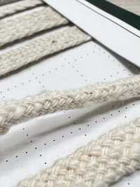 CSC1 Natural Material Cord PART 2 Cotton Slub Cord 1 Round Cord 5.0mm[Ribbon Tape Cord] Cordon Sub Photo