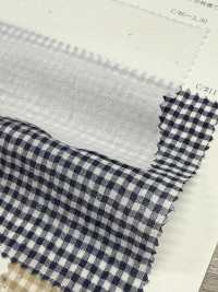 14428 80 Single Thread Cotton SZ Voile Chiffon Gingham Check Triple Wash Finish[Textile / Fabric] SUNWELL Sub Photo