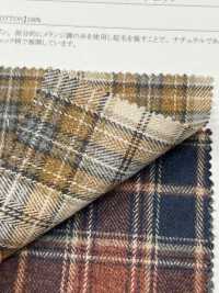 26266 30/2 Cotton Melange Herringbone Tartan Check[Textile / Fabric] SUNWELL Sub Photo
