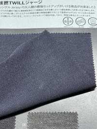 1071511 Strong Twist TWILL Jersey[Textile / Fabric] TAKISADA NAGOYA Sub Photo
