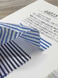 44018 Aera 20d Nylon/60 Single Thread Cotton Lawn Horizontal Stripe GS Wash Finish[Textile / Fabric] SUNWELL Sub Photo