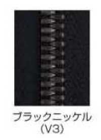 3SGWV3C-SLSH-H Head-to-head EXCELLA® Zipper Size 3 Black Nickel Closed-end Double YKK Additional Images