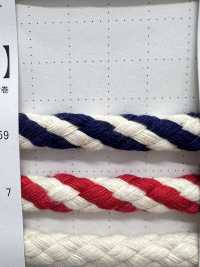 10-CAC 10mm Round Cord, Cotton X AC[Ribbon Tape Cord] Cordon Sub Photo