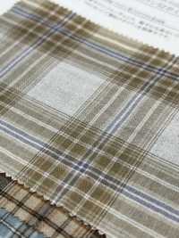 14429 80% Single Thread Cotton SZ Voile Chiffon Multi Check Triple Wash Finish[Textile / Fabric] SUNWELL Sub Photo