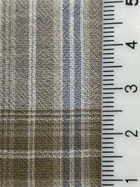 14429 80% Single Thread Cotton SZ Voile Chiffon Multi Check Triple Wash Finish[Textile / Fabric] SUNWELL Sub Photo