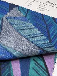 4244 Broadcloth Stylish Relax Banana Leaves[Textile / Fabric] VANCET Sub Photo