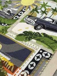 4256 Broadcloth Stylish Relax Island Patch[Textile / Fabric] VANCET Sub Photo