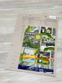 4256 Broadcloth Stylish Relax Island Patch[Textile / Fabric] VANCET Sub Photo