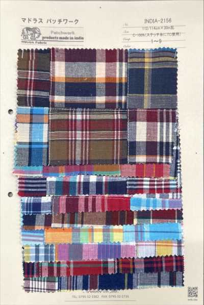 INDIA-2156 Madras Patchwork