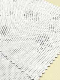 A-1528 Sashiko-style Flower Jacquard[Textile / Fabric] ARINOBE Sub Photo