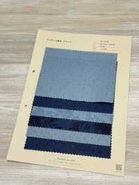 A-1510 Flower & Dot Indigo Print[Textile / Fabric] ARINOBE Sub Photo