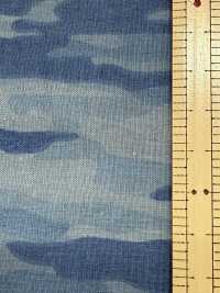 A-1532 Pattern Mix Indigo Dyed Print[Textile / Fabric] ARINOBE Sub Photo