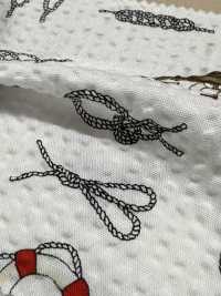 82170 Ripple Cross: The Sea Is A Man's Nostalgia - Rope & Ship[Textile / Fabric] VANCET Sub Photo