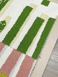 850552 Unbleached Oxford Cotton Aspara Stripe[Textile / Fabric] VANCET Sub Photo