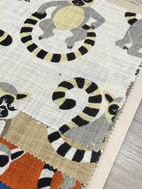 850556 Linen-like Slavic Ring-tailed Lemur[Textile / Fabric] VANCET Sub Photo
