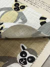 850556 Linen-like Slavic Ring-tailed Lemur[Textile / Fabric] VANCET Sub Photo