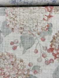 850557 Linen-like Slav Salon De Fleur Snowball[Textile / Fabric] VANCET Sub Photo