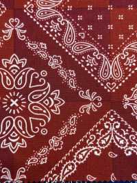 850590 Airbrushing Broadcloth BANDANA CHECKER FLAG[Textile / Fabric] VANCET Sub Photo