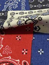 850591 Airbrushing Broadcloth BANDANA PATCHWORK[Textile / Fabric] VANCET Sub Photo