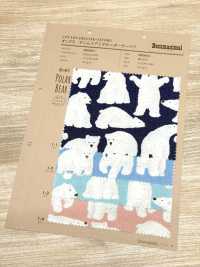850601 Oxford Denim X Animal = Polar Bear[Textile / Fabric] VANCET Sub Photo