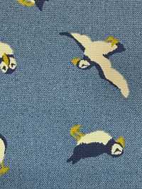 850602 Oxford Denim X Animal = Puffin[Textile / Fabric] VANCET Sub Photo