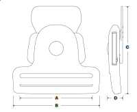IB-KTKH YKK IB-KTKH Side Release Type 50mm[Buckles And Ring] YKK Sub Photo
