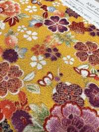 KKP2338-D-HNCRS Futako Chirimen Flower Chirashi[Textile / Fabric] Uni Textile(Komon Studio) Sub Photo