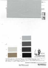11557 ~REN~ Organic Cotton 40 % Thread Twill[Textile / Fabric] SUNWELL Sub Photo
