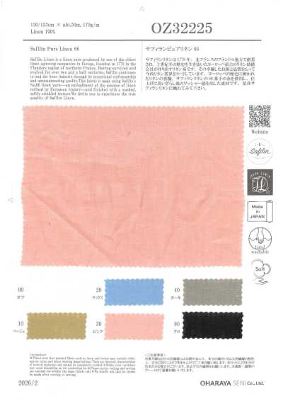 OZ32225 Safilin Pure Linen 66