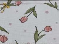 AP61108 Flower Oxford (Round)[Textile / Fabric] COSMO TEXTILE Sub Photo