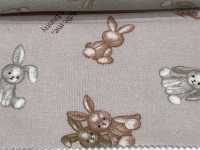 AP62202 My Fluffy Friends Animal Loomstate (Round)[Textile / Fabric] COSMO TEXTILE Sub Photo