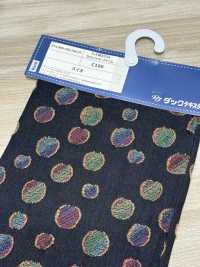 FY1589-IDC20CUT Colorful Dot-Pattern Cut Jacquard Denim[Textile / Fabric] DUCK TEXTILE Sub Photo