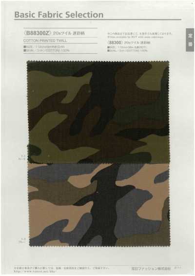 B88300Z 20s Twill Animal Print