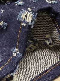 WALA-30ID Waracut Random Square Pattern Denim[Textile / Fabric] DUCK TEXTILE Sub Photo