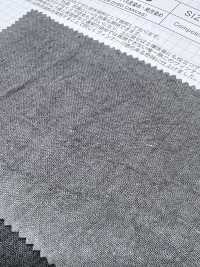 SBY60KS L1/60 Linen Canvas, Charcoal Dyed & Persimmon Dye[Textile / Fabric] SHIBAYA Sub Photo