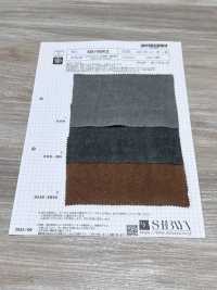 SBY60KS L1/60 Linen Canvas, Charcoal Dyed & Persimmon Dye[Textile / Fabric] SHIBAYA Sub Photo