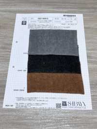 SBY40KS L1/40 Linen Canvas, Charcoal Dyed & Persimmon Dye[Textile / Fabric] SHIBAYA Sub Photo