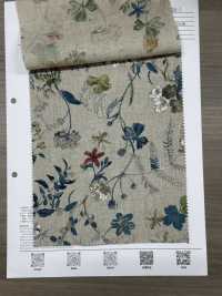 8026-1790-1 Linen Loomstate Natural Garden[Textile / Fabric] HOKKOH Sub Photo