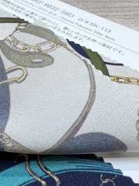 KKP8032-58D-BK-113 Shirudeu Satin Wide Width[Textile / Fabric] Uni Textile (Komon Kobo) Additional Images