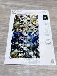 KKP8032-58D-BK-464 Silky Dew Satin Wide Width[Textile / Fabric] Uni Textile(Komon Studio) Sub Photo