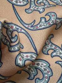 KKP8032-58D-BK-487 Sil Dew Satin Wide Width[Textile / Fabric] Uni Textile (Komon Kobo) Additional Images