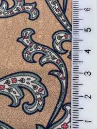 KKP8032-58D-BK-487 Sil Dew Satin Wide Width[Textile / Fabric] Uni Textile (Komon Kobo) Additional Images